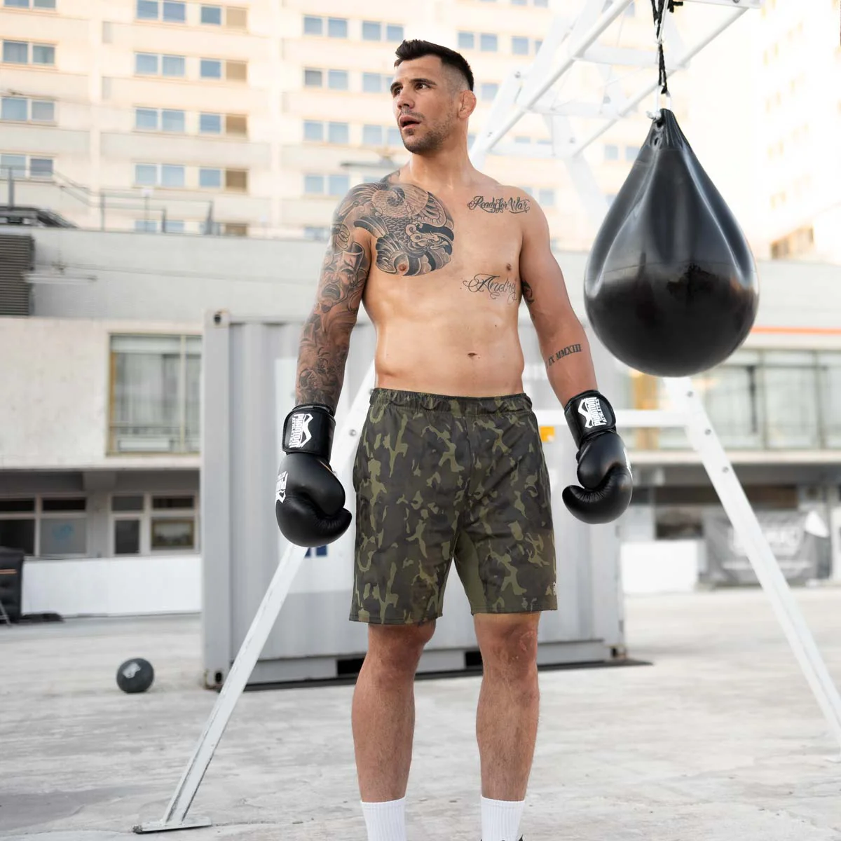 Boxhandschuhe Elite ATF - Schwarz - Image 7