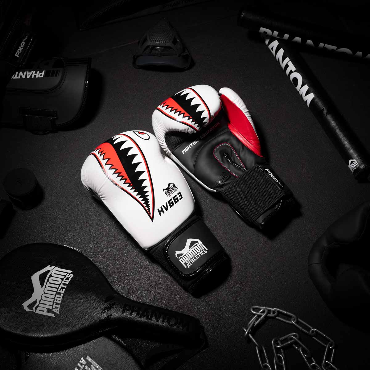 Boxhandschuhe Fight Squad - Weiß - Image 15