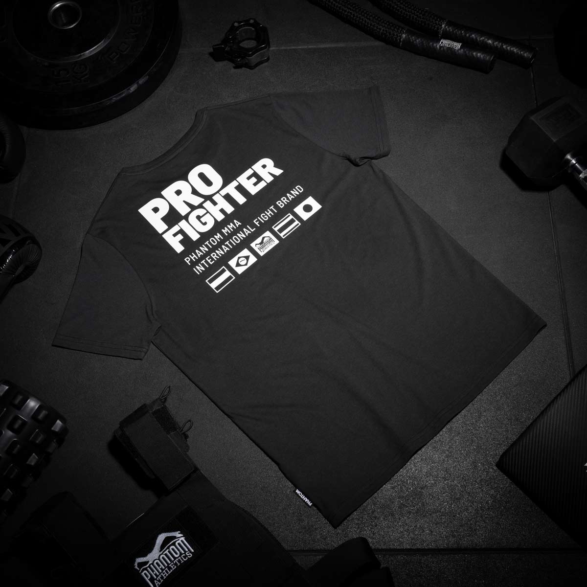 Kinder T-Shirt Pro Fighter - Schwarz - Image 3