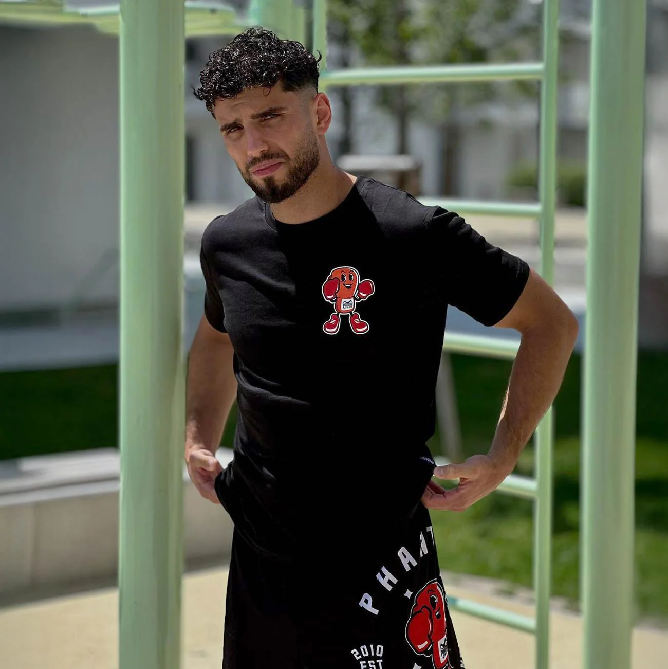 Kinder T-Shirt Punchy - Schwarz - Image 3