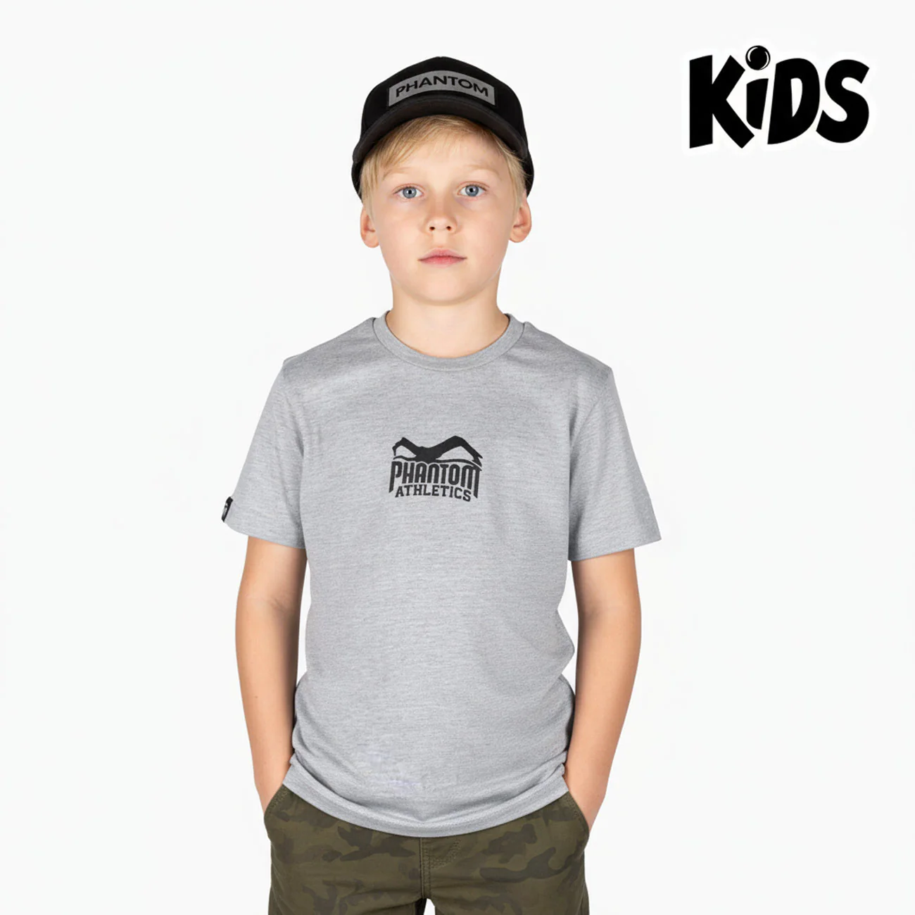 Kinder T-Shirt Team - Schwarz - Image 3