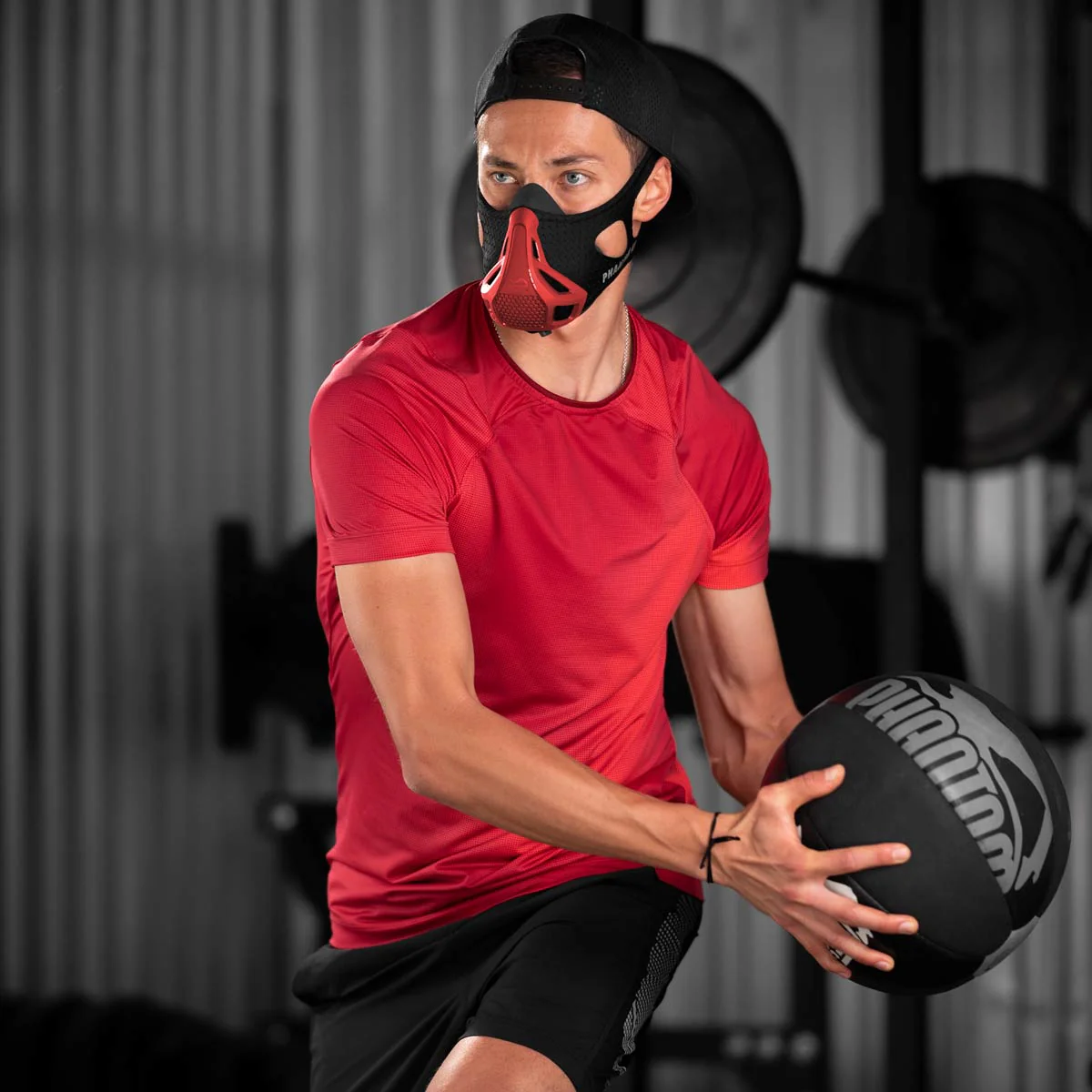 Phantom Trainingsmaske - Rot - Image 5