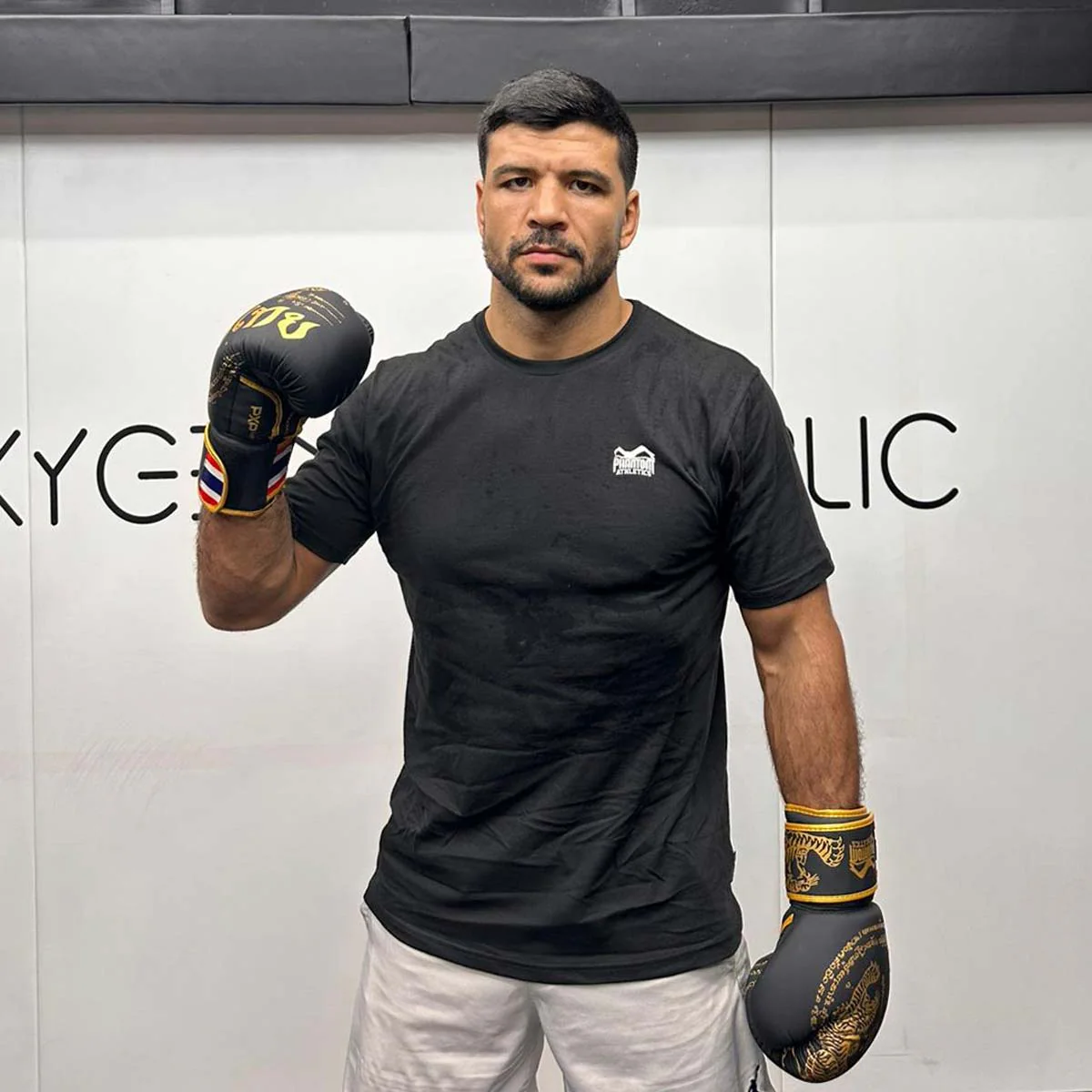 T-Shirt Pro Fighter - Schwarz - Image 4