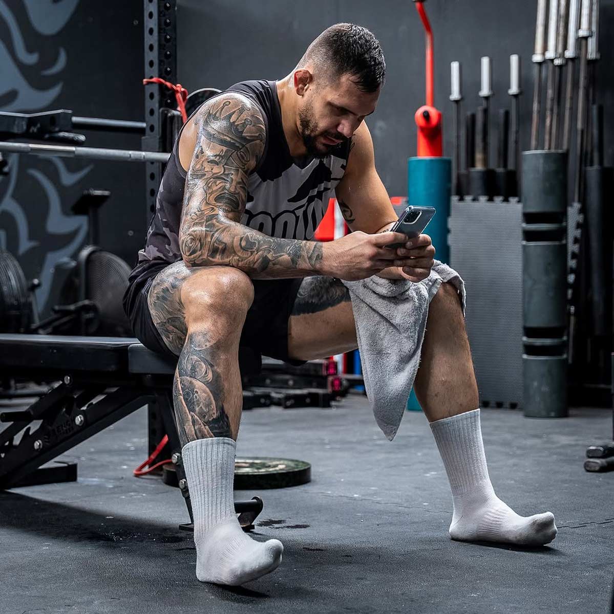 Trainings Tanktop EVO Supporter - Schwarz - Image 7